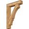 Ekena Millwork Balboa Block Rough Sawn Bracket, Western Red Cedar, 6"W x 34"D x 46"H BKT06X34X46BOA05RWR - alternate 1